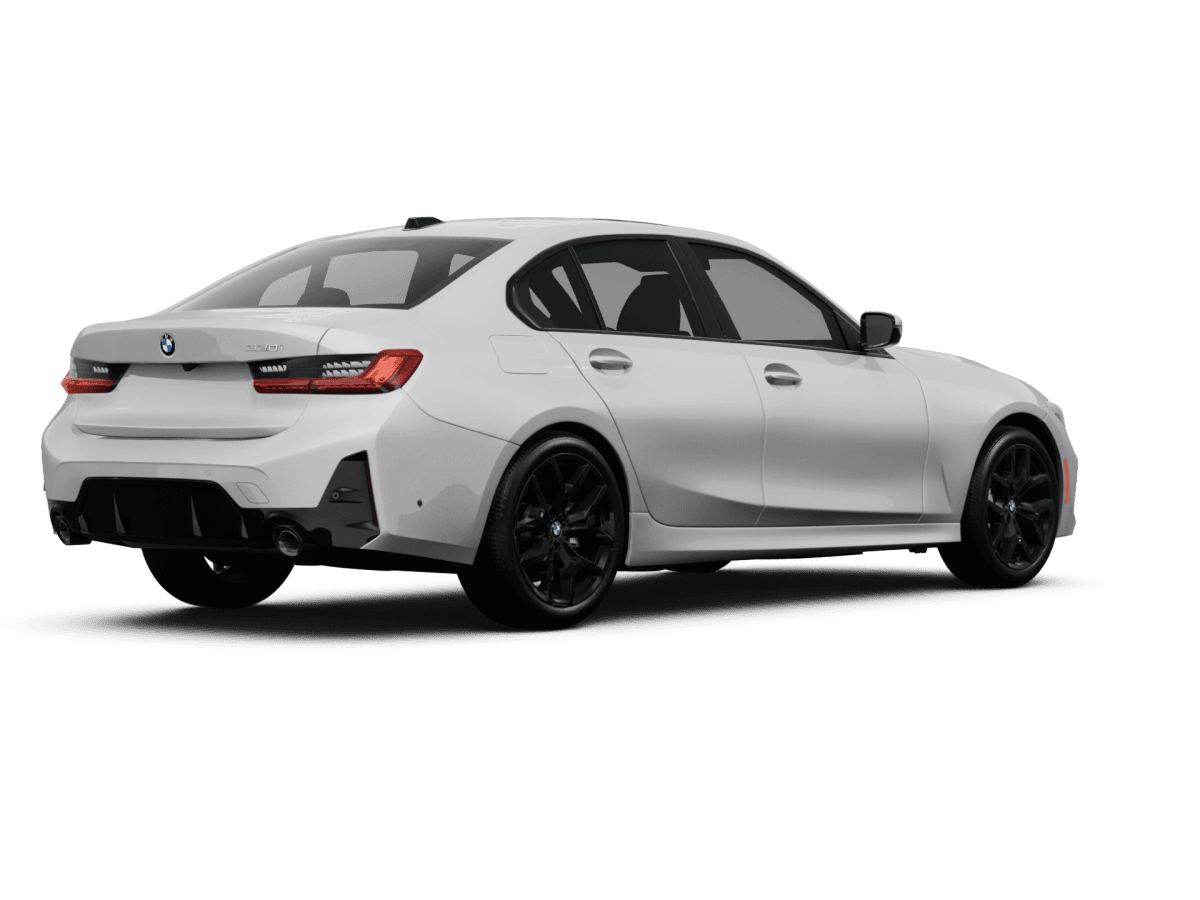 BMW 3 Series  - Back view BMW 3 Series  - Back view