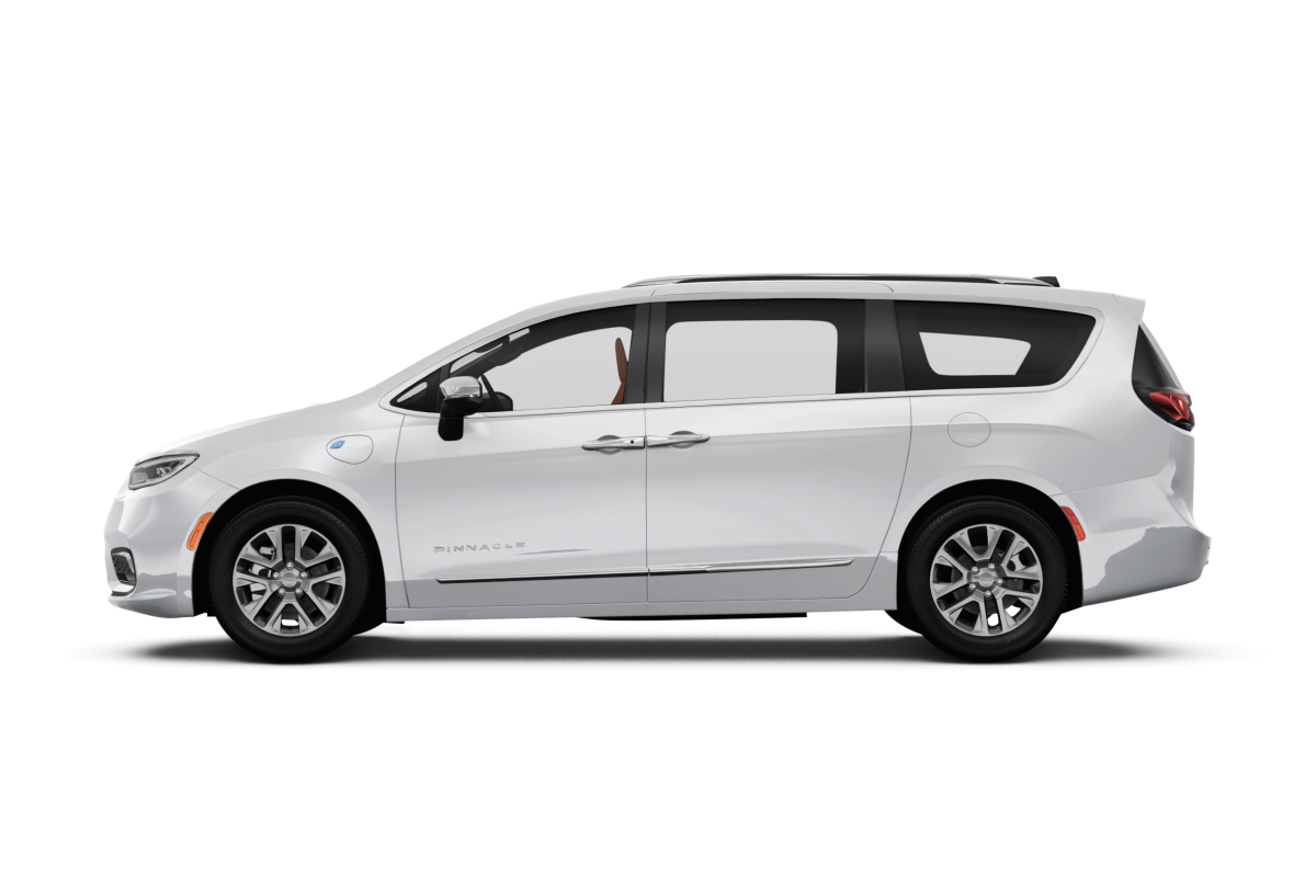 Chrysler Pacifica Plug-In Hybrid - Side view Chrysler Pacifica Plug-In Hybrid - Side view