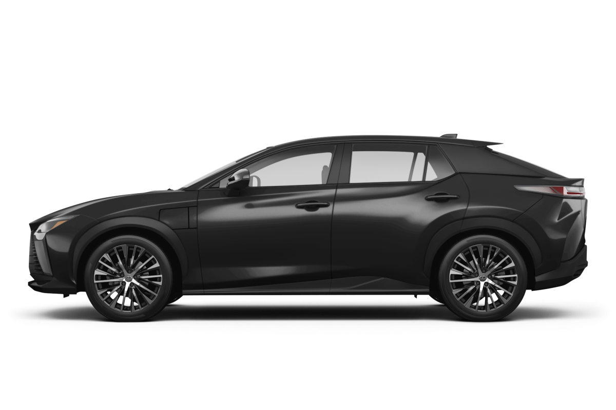 Lexus RZ 450e - Side view Lexus RZ 450e - Side view