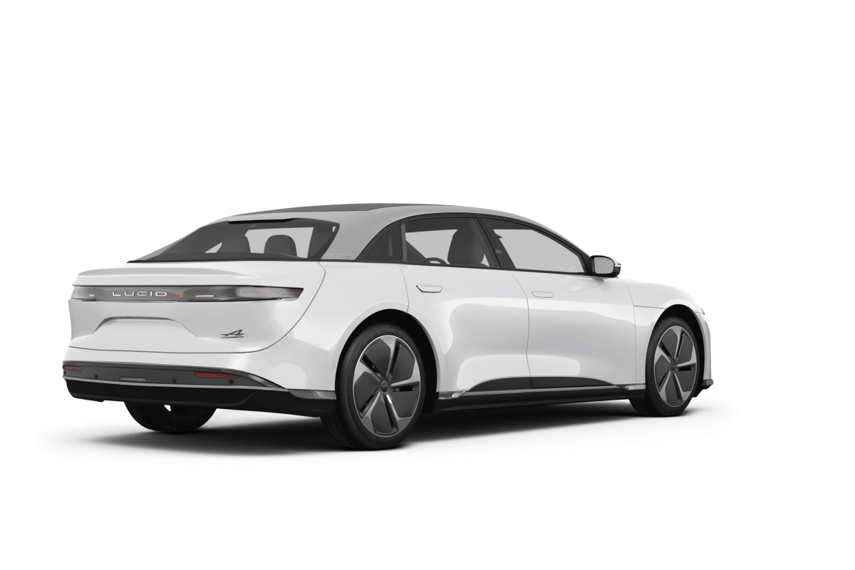 Lucid Air - Back view Lucid Air - Back view