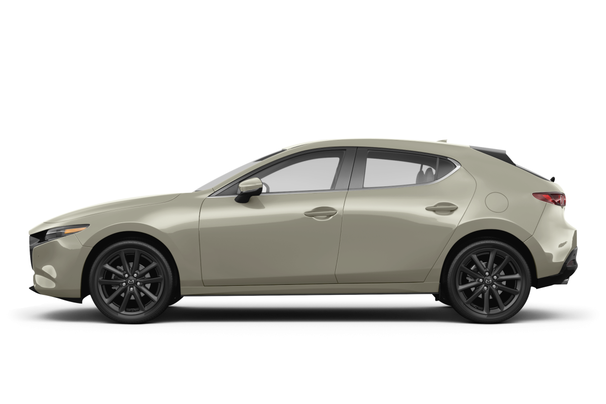 Mazda Mazda3 Hatchback - Side view Mazda Mazda3 Hatchback - Side view