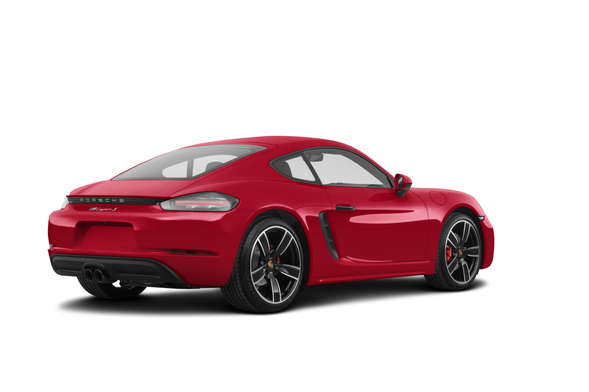 Porsche 718 Cayman - Back view Porsche 718 Cayman - Back view