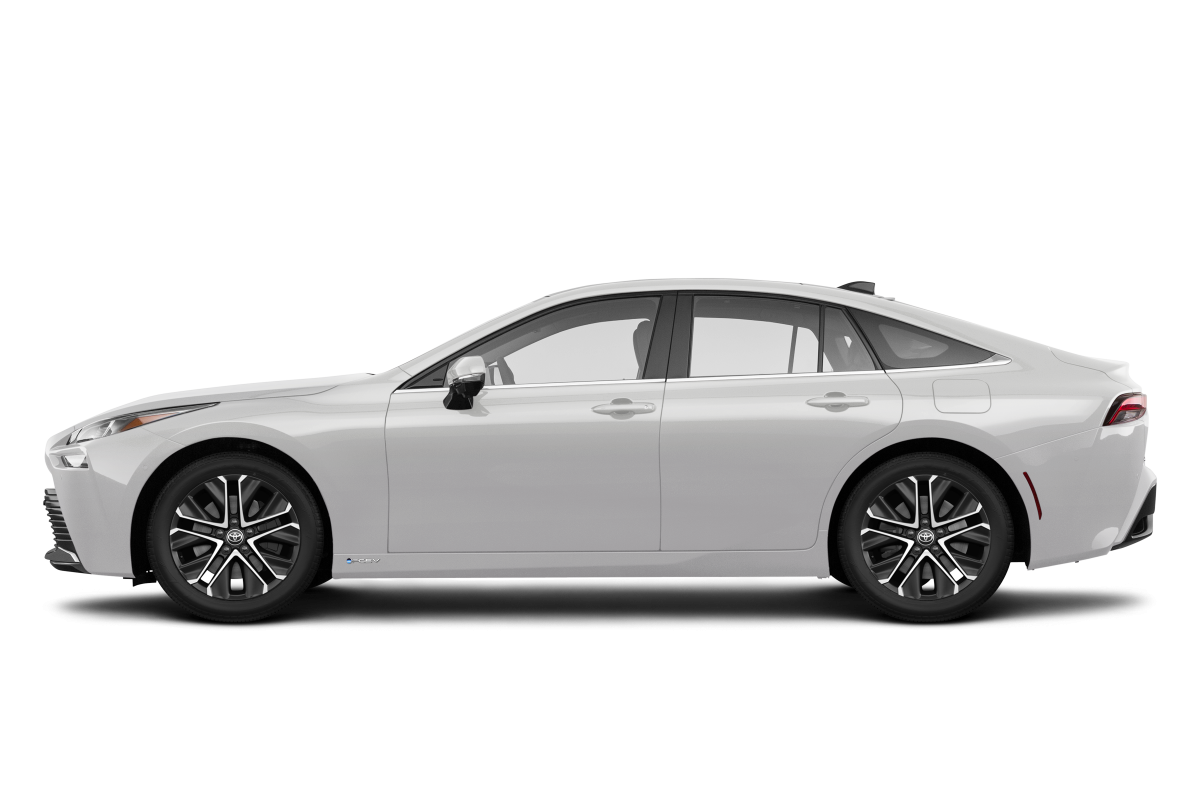 Toyota Mirai - Side view Toyota Mirai - Side view