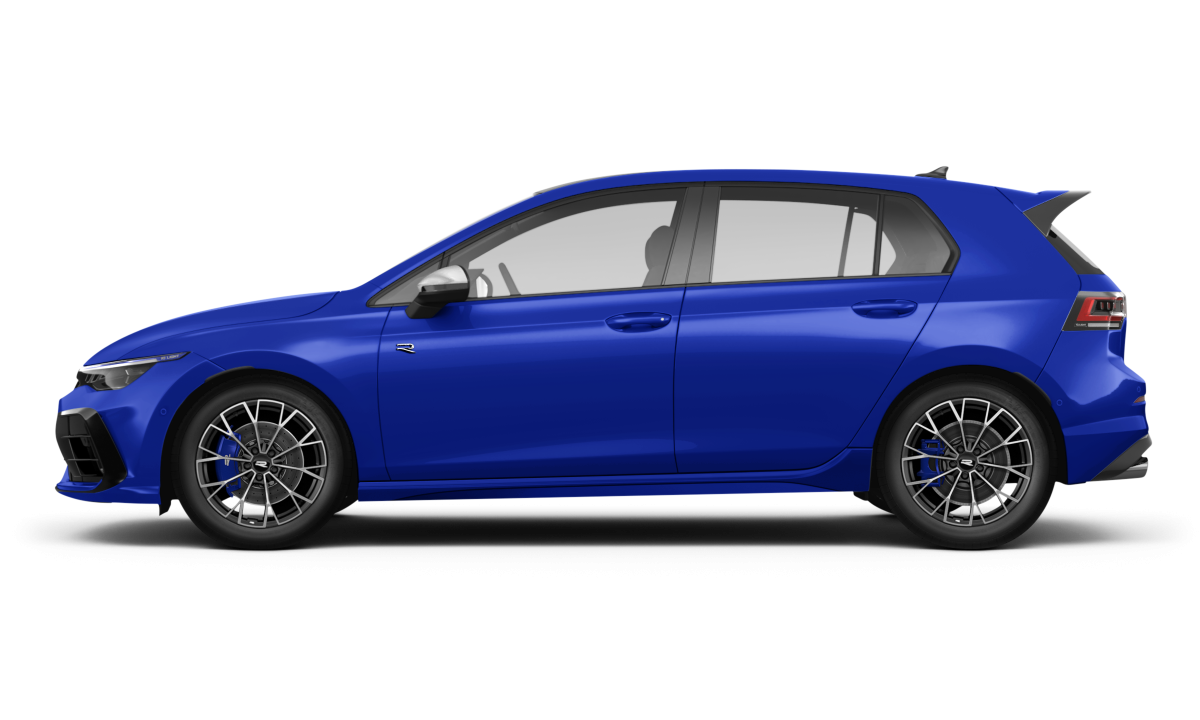 Volkswagen Golf R - Side view Volkswagen Golf R - Side view